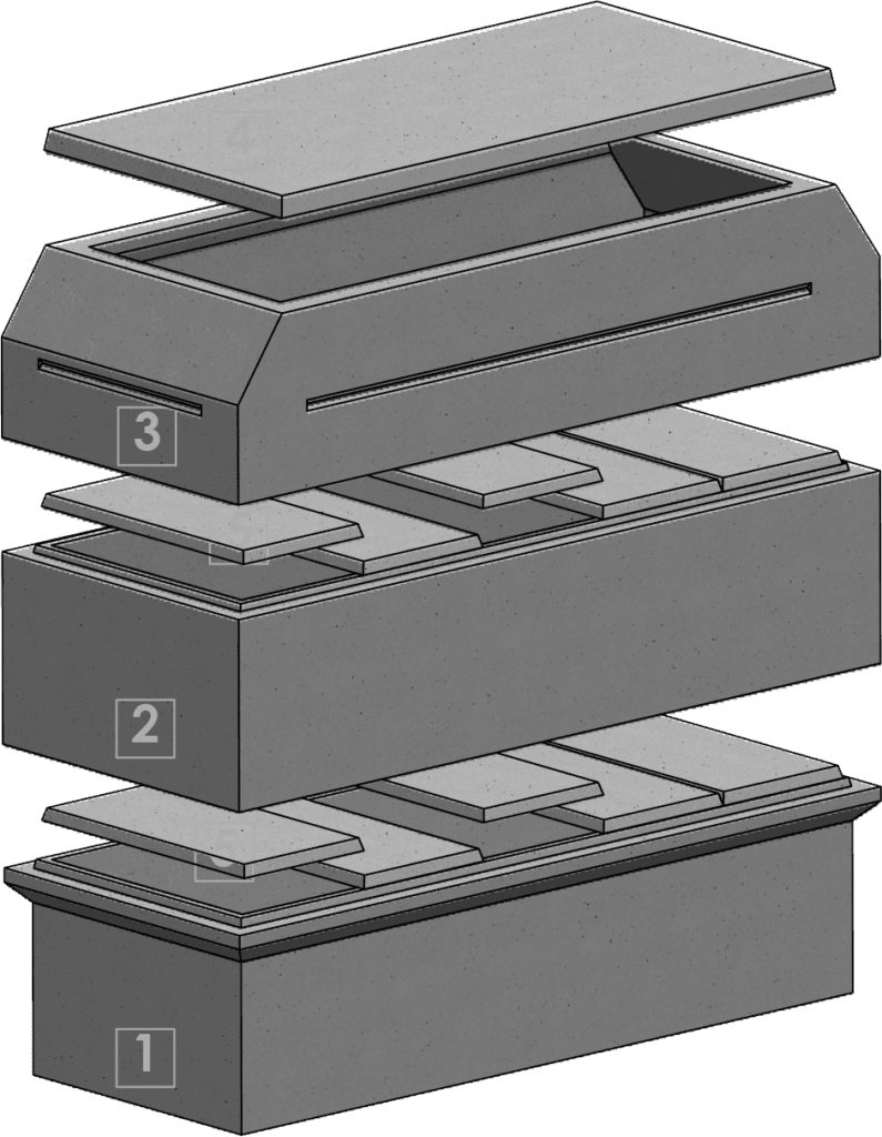 Préfa Béton Neumat - FABRICANT DE CAVEAUX FUNERAIRES ET BLOCS EMPILABLES